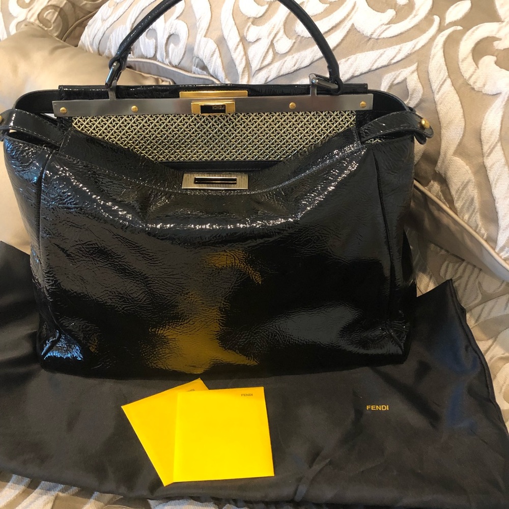 Fendi Peekaboo Satchel
